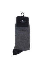 Pringle Mens Core Plain Long Socks In Grey