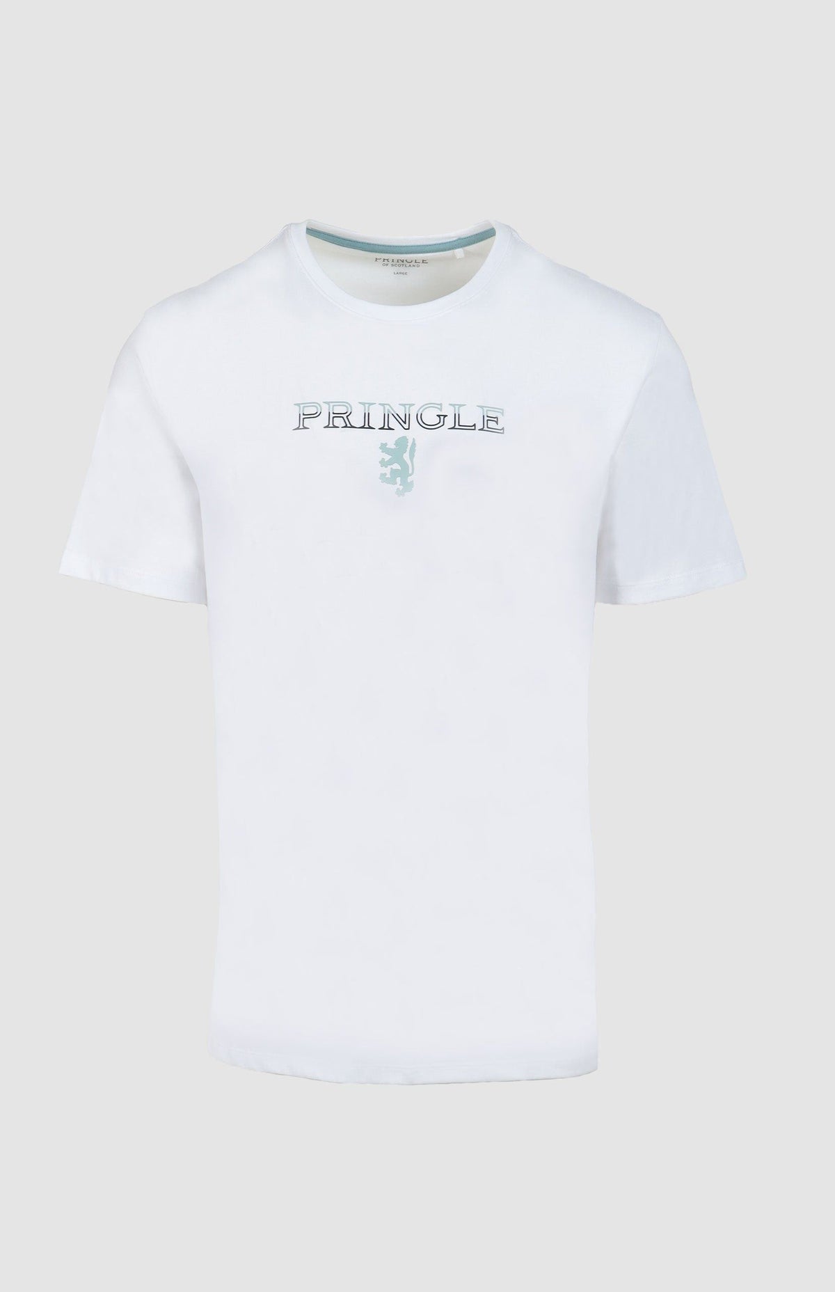 Pringle Mens Ezra Short Sleeve T-shirt In White