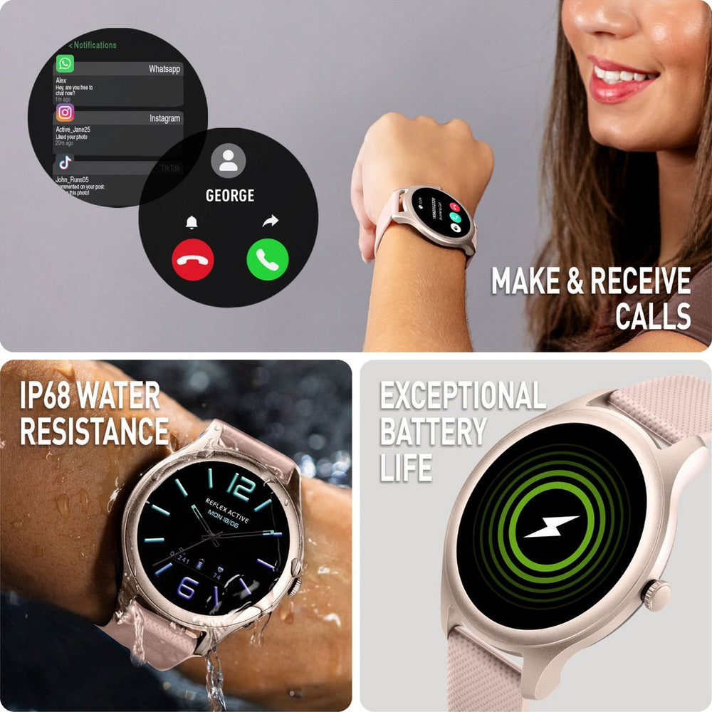 Reflex Active Spectra Amoled Watch In Rose