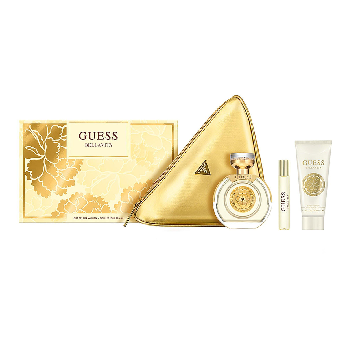 Guess Women Bella Vita Perfume Eau de Parfum 4Pcs Gift Set