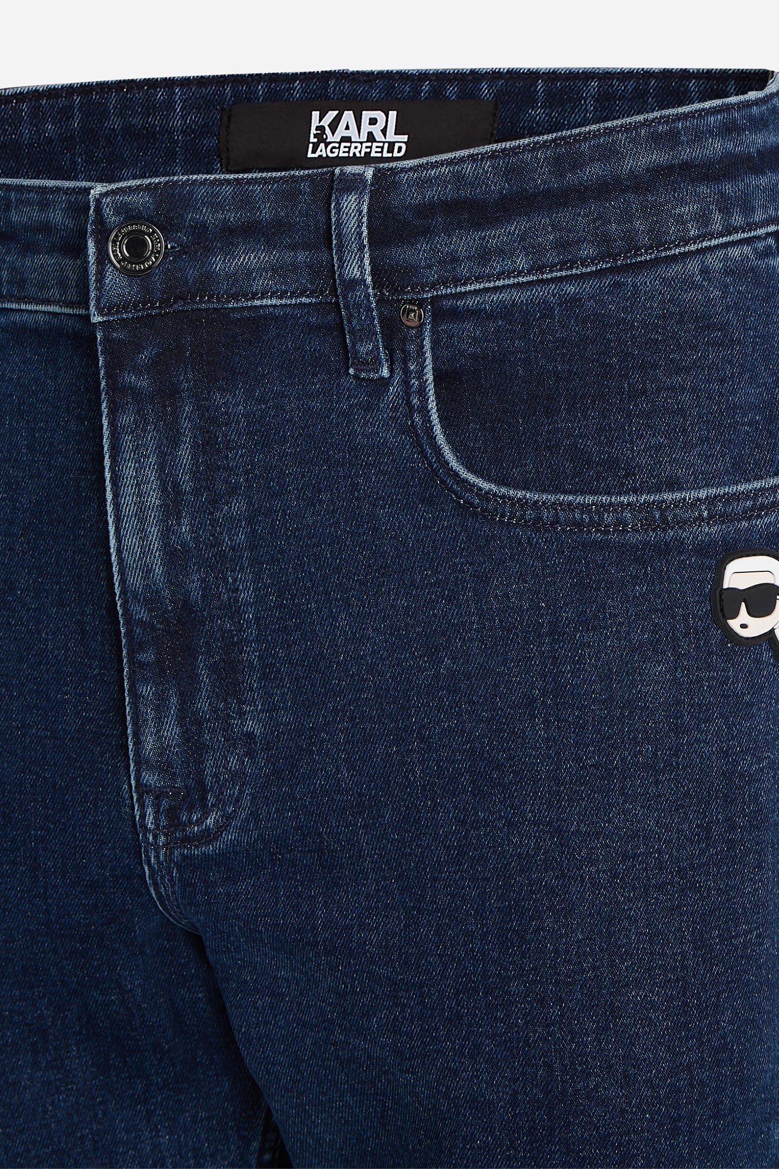 Karl Lagerfeld Mens Ikonik 2.0 Slim Jeans In Blue