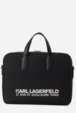 Karl Lagerfeld Briefcase Nylon In Black