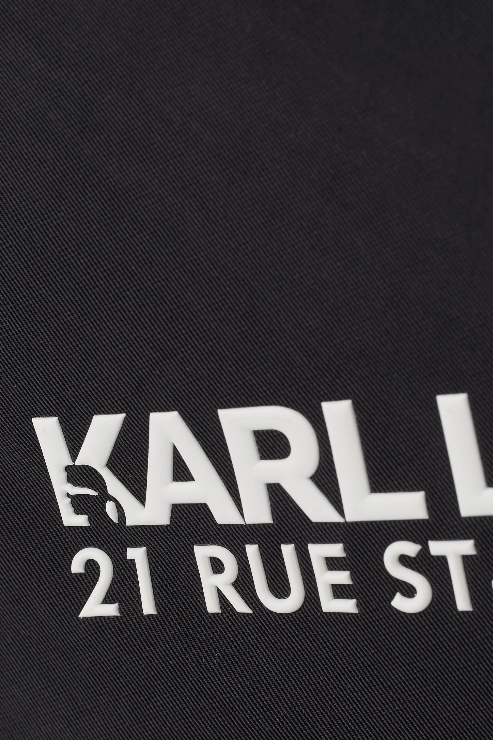 Karl Lagerfeld Briefcase Nylon In Black