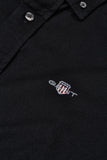 Gant Slim Oxford Stretch Shirt In Black