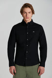 Gant Slim Oxford Stretch Shirt In Black
