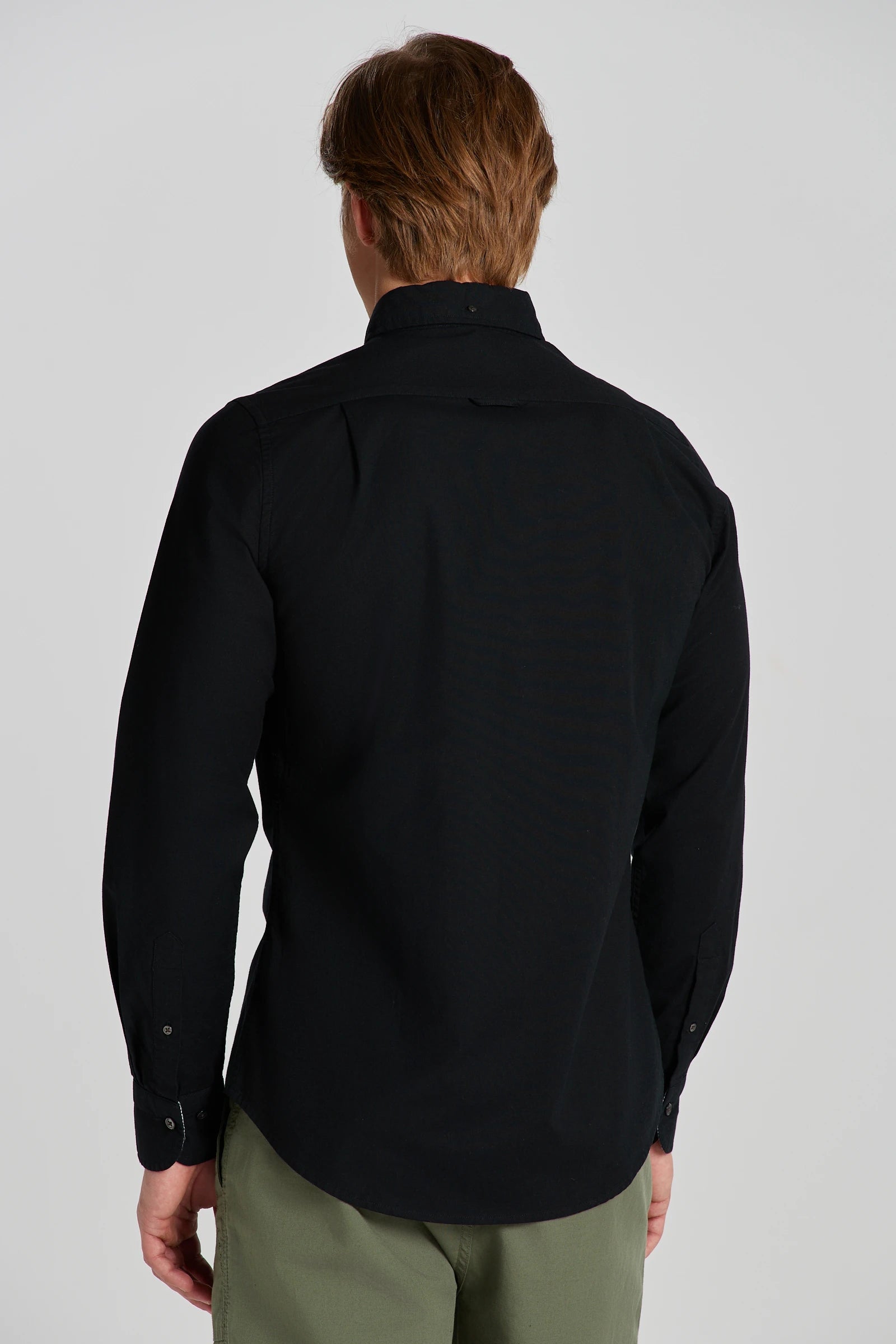 Gant Slim Oxford Stretch Shirt In Black