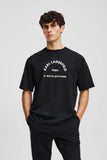 Karl Lagerfeld Mens RSG Relax Fit T-Shirts In Black