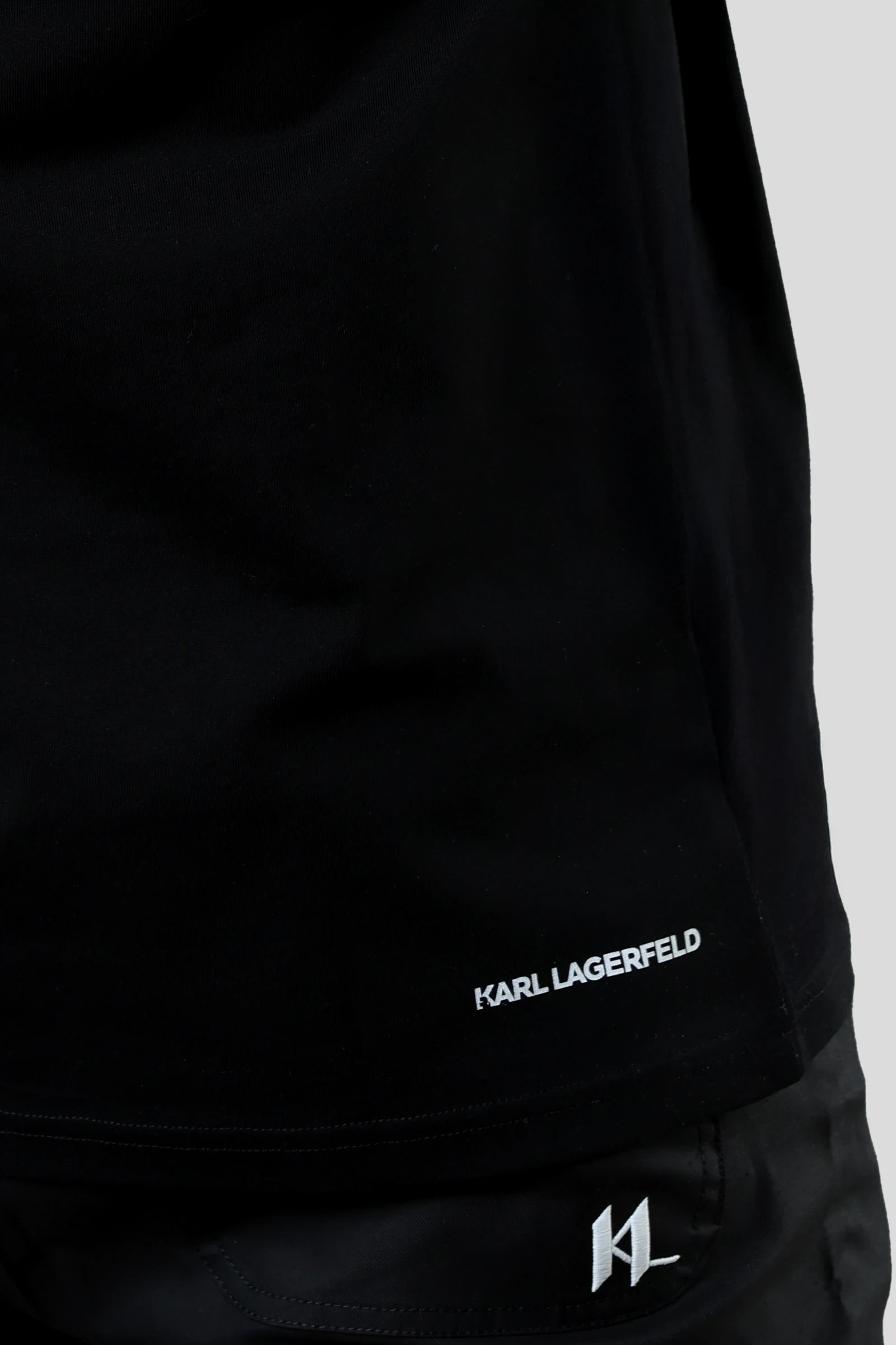 Karl Lagerfeld Mens RSG Relax Fit T-Shirts In Black