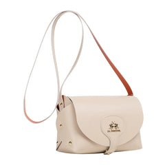 La Martina Principe Heritage Crossbody Bag In Beige
