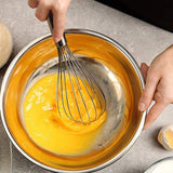 Creative Cooking Baloon Whisk In Silver