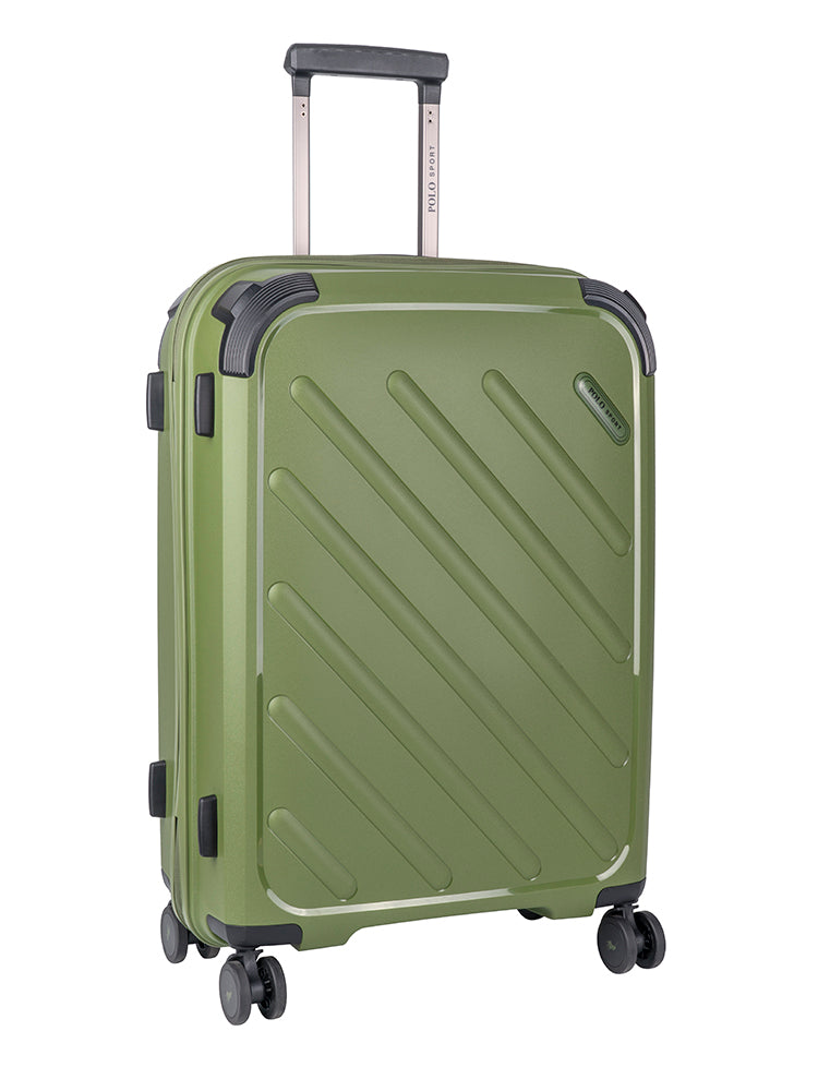 Polo Sport Pp Green Hard Shell Trolley Case