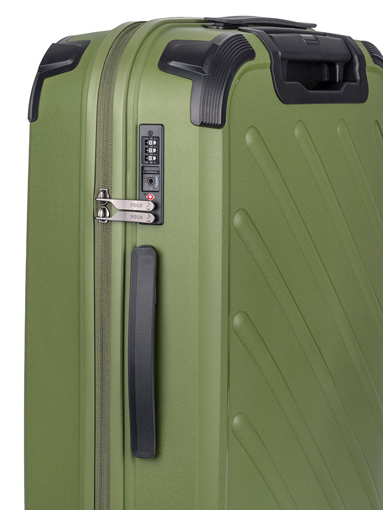 Polo Sport Pp Green Hard Shell Trolley Case