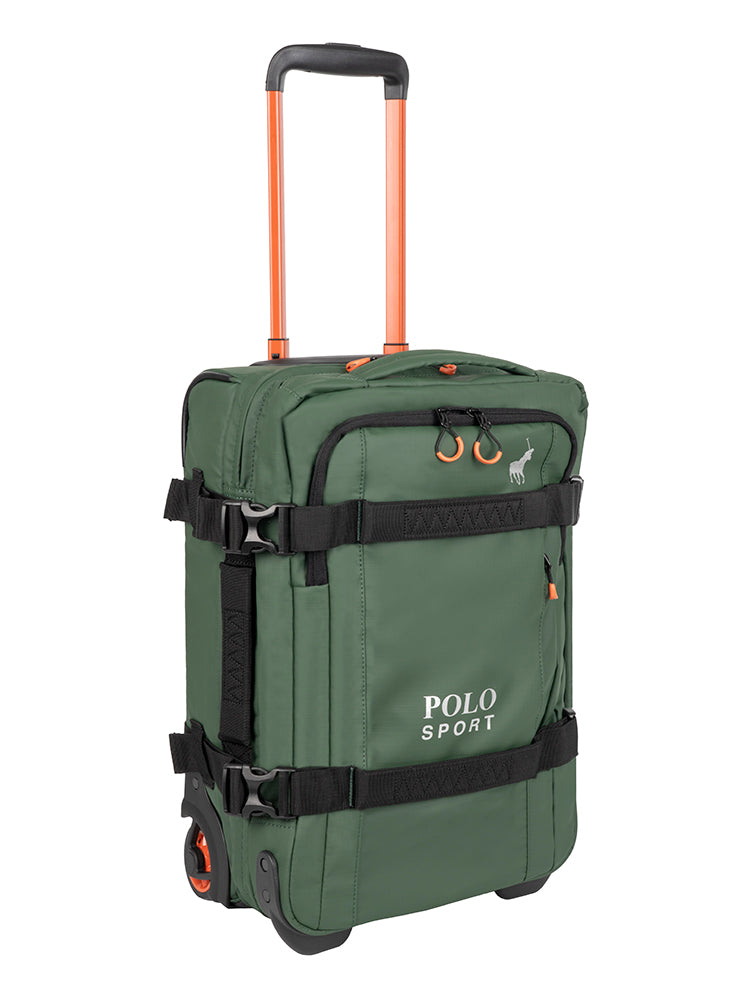 Polo Sport Trolley Duffle In Green
