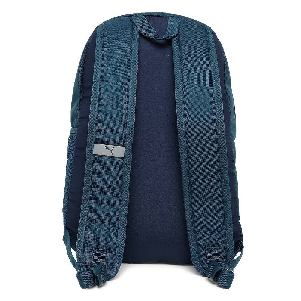 Puma Unisex Adults Phase Color Block Sports Backpack In Midnight Petrol/Moody Gray