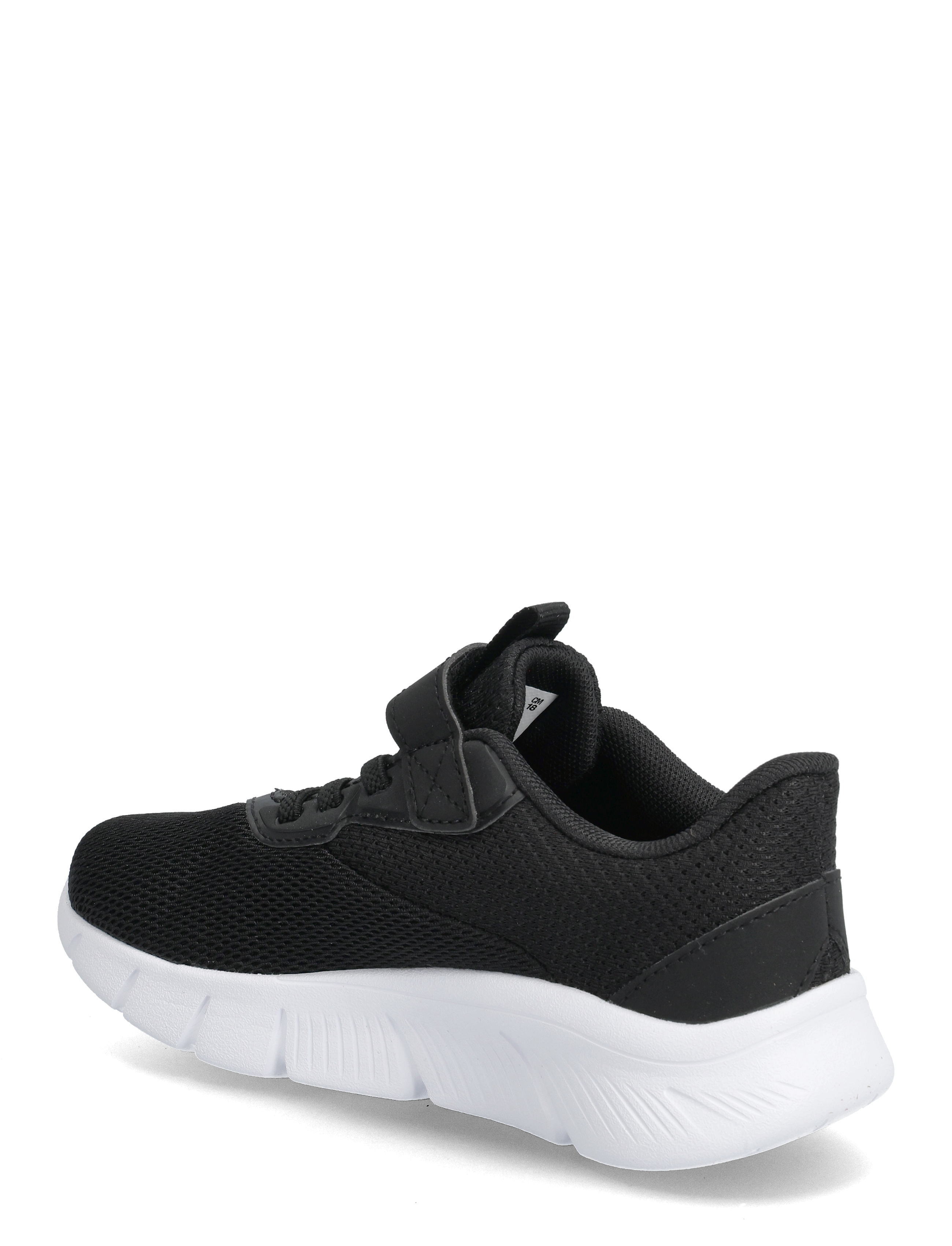 Puma Boys Flexfocus Modern Ac Shoes In Black & White