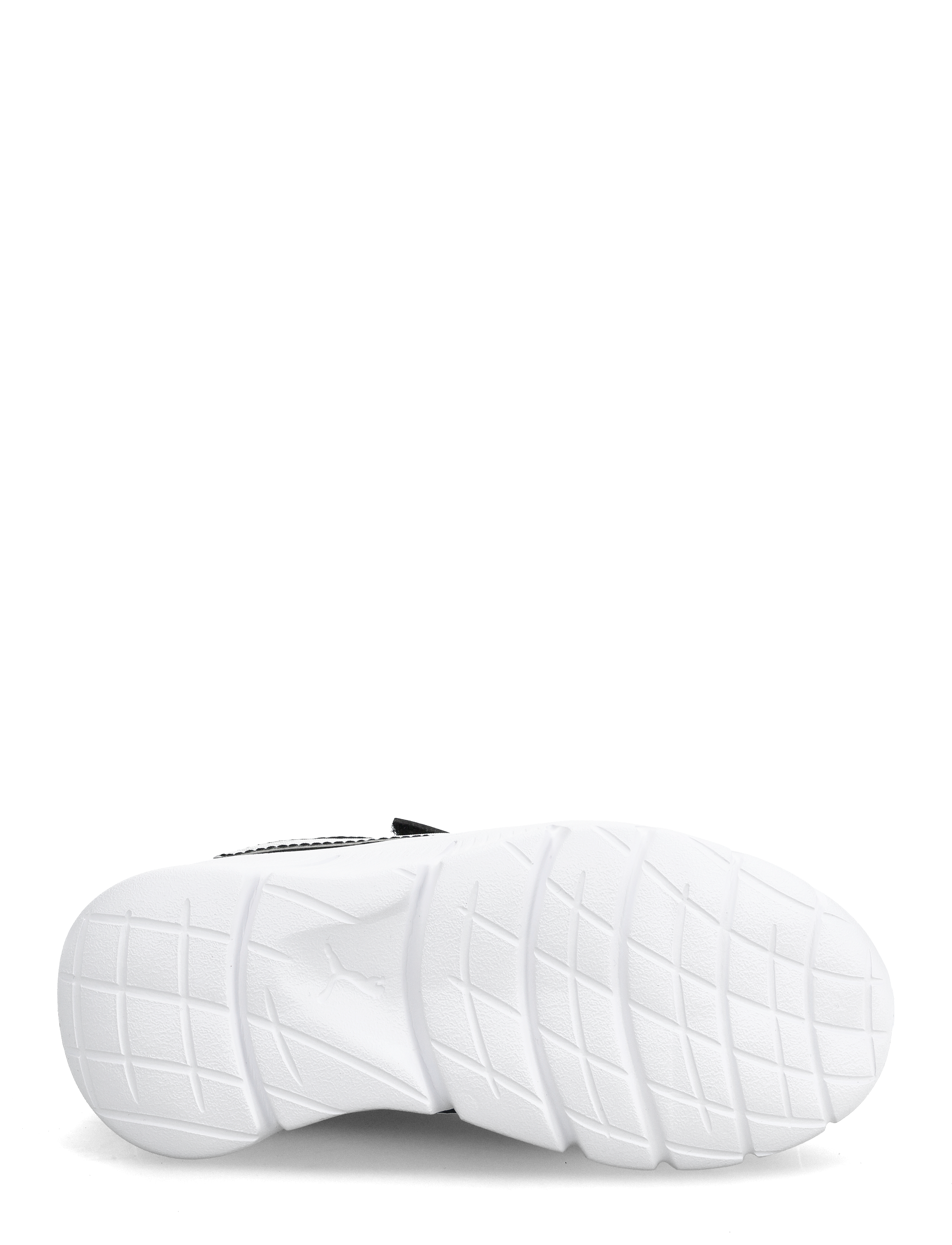 Puma Boys Flexfocus Modern Ac Shoes In Black & White