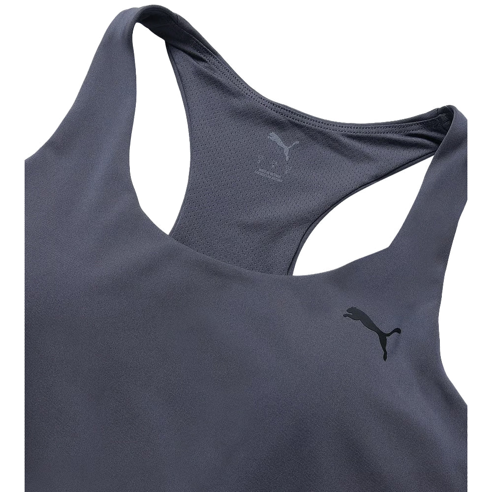 Puma Womens Tad Essential 2 In 1 Tank Tops In Inky Depths