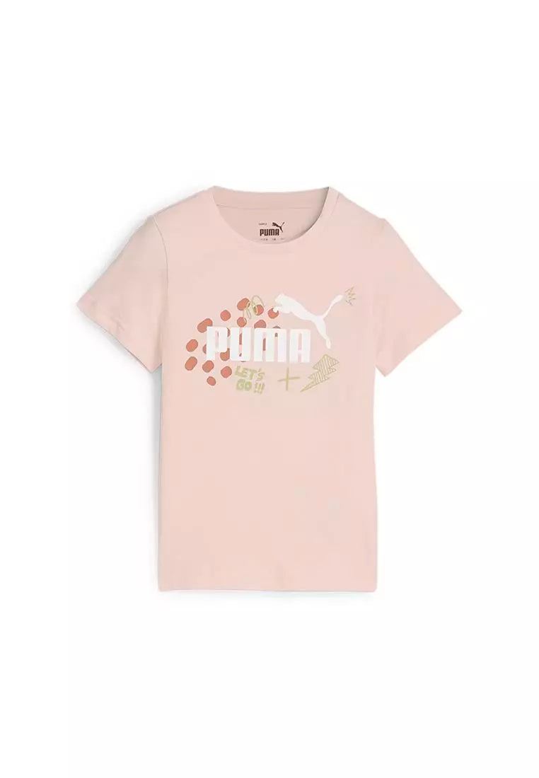 Puma Ess Puma Fc Tee Pink