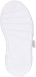 Puma Girls Courtflex V3 Dotty V Shoes In White & Pink