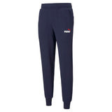 Puma Ess+ 2 Col Logo Pants In Peacoat