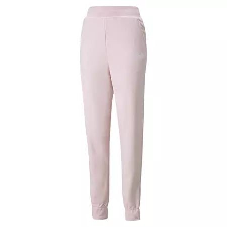 Puma Ess+ Embroidery High-Waist Pink