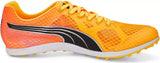 Puma Mens Evospeed Crossfox 4 Running Shoes In Sun Stream/Sunset Glow/Black
