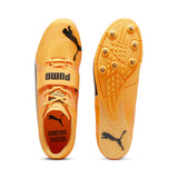 Puma Mens Evospeed Long Jump 11 Uw Running Shoes In Sun Stream/Sunset Glow/Black