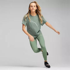 Puma Womens Evostripe Tee Eucalyptus