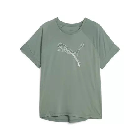 Puma Womens Evostripe Tee Eucalyptus