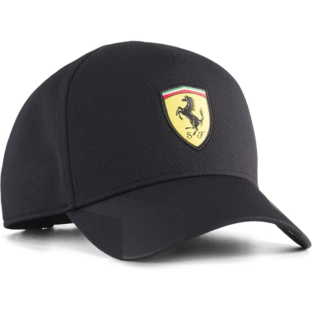 Puma Mens Ferrari Rosso Corsa Cap In Black