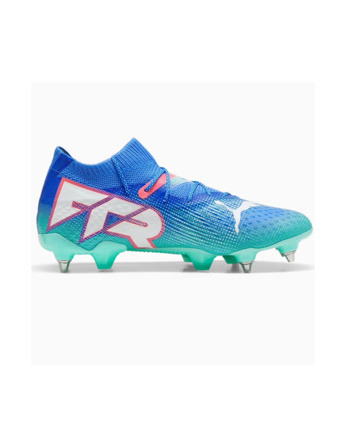 Puma Mens Future 7 Ultimate Mxsg Soccer Shoes In Bluemazing/White