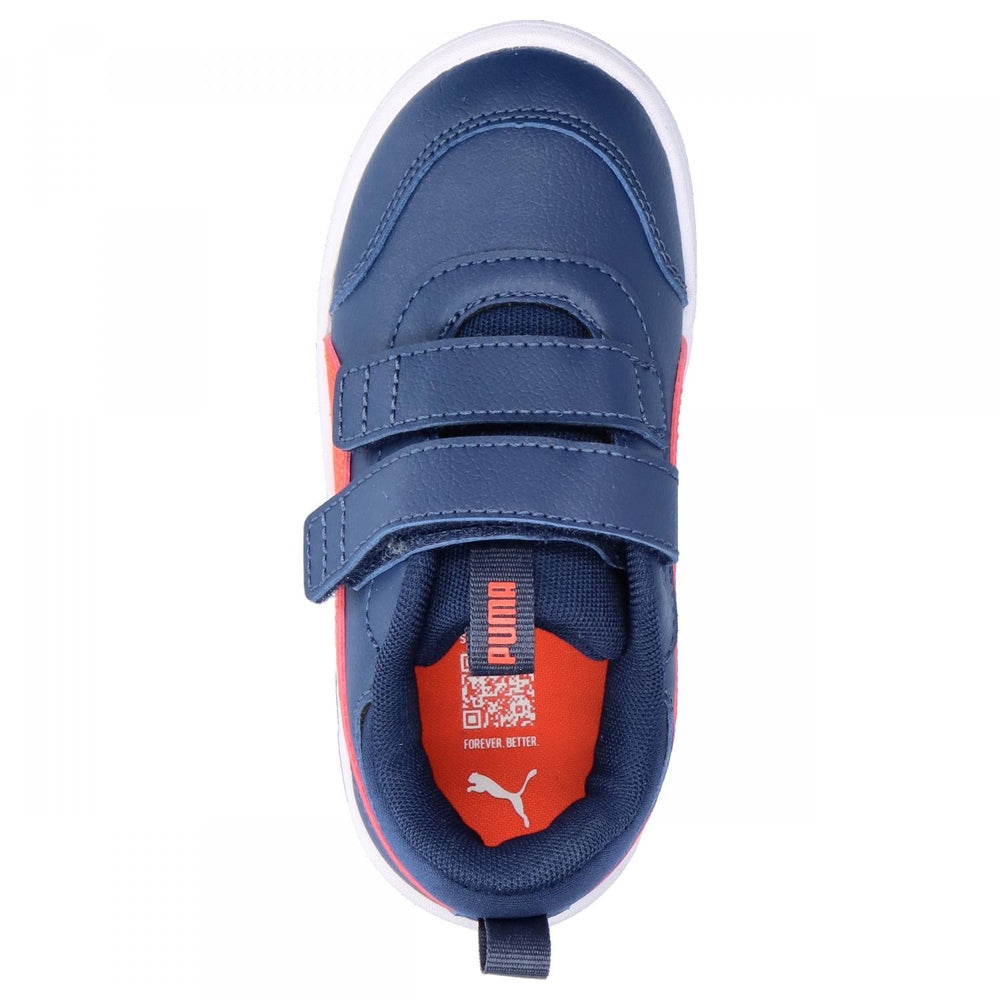 Puma Kids Multiflex 2 SL V Infant Shoes In Blue & Red