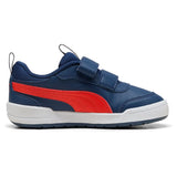 Puma Kids Multiflex 2 SL V Jr Shoes In Blue & Red