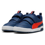 Puma Kids Multiflex 2 SL V Jr Shoes In Blue & Red