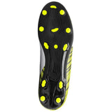 Puma Mens One 5.4 Fg Ag Soccer Shoes In White/Black/Yellow