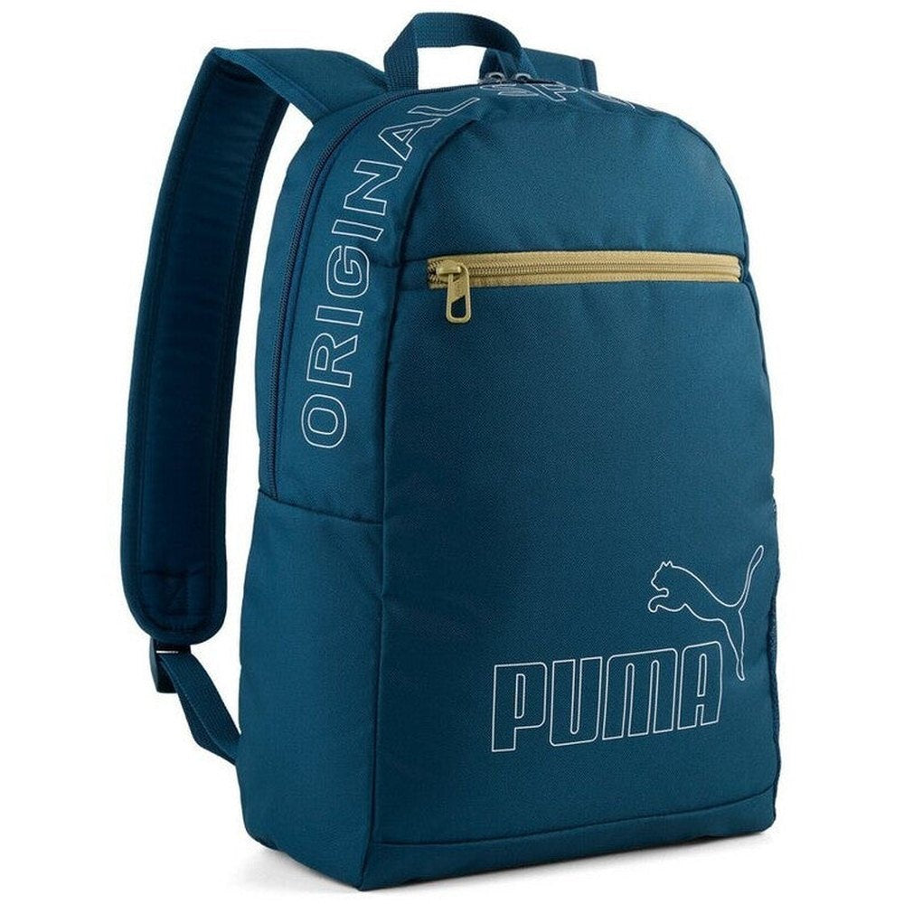Puma Unisex Adults Phase II Backpack In Midnight Petrol