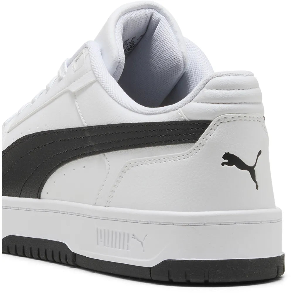 Puma Mens Rebound Slam  Lo shoes In White & Black