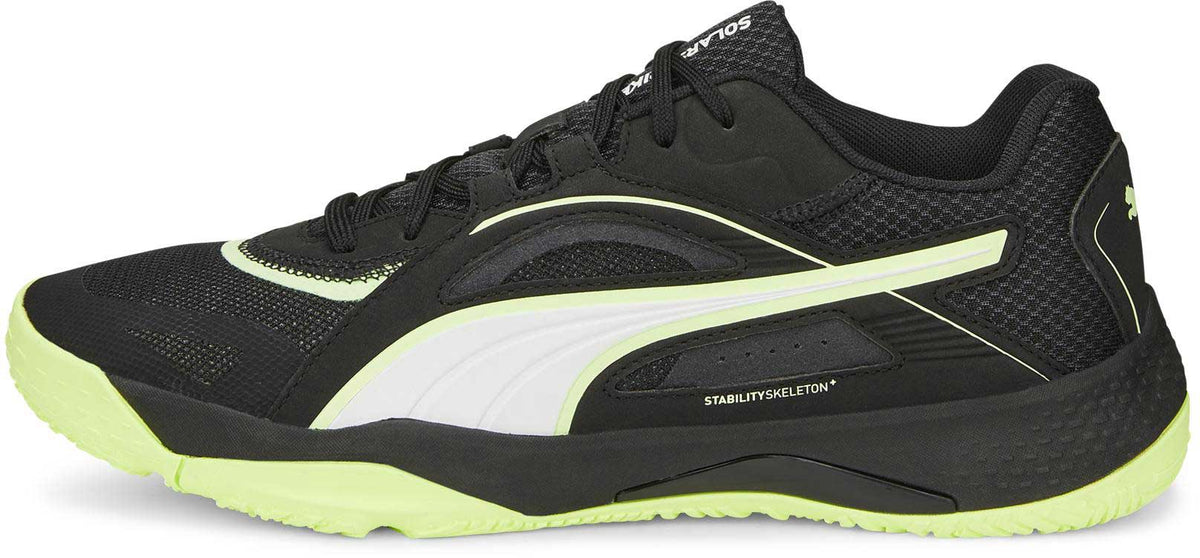 Puma Mens Solarstrike Ii Sneakers In Black/Lime