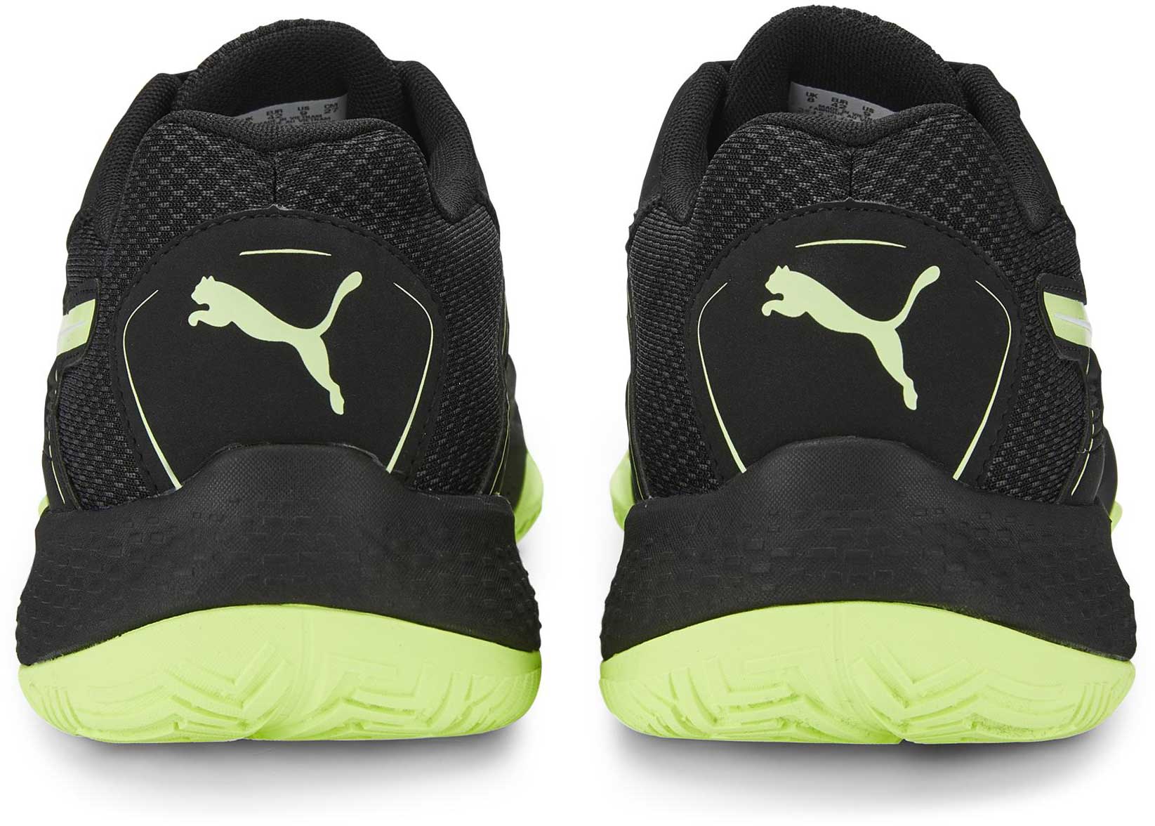 Puma Mens Solarstrike Ii Sneakers In Black/Lime