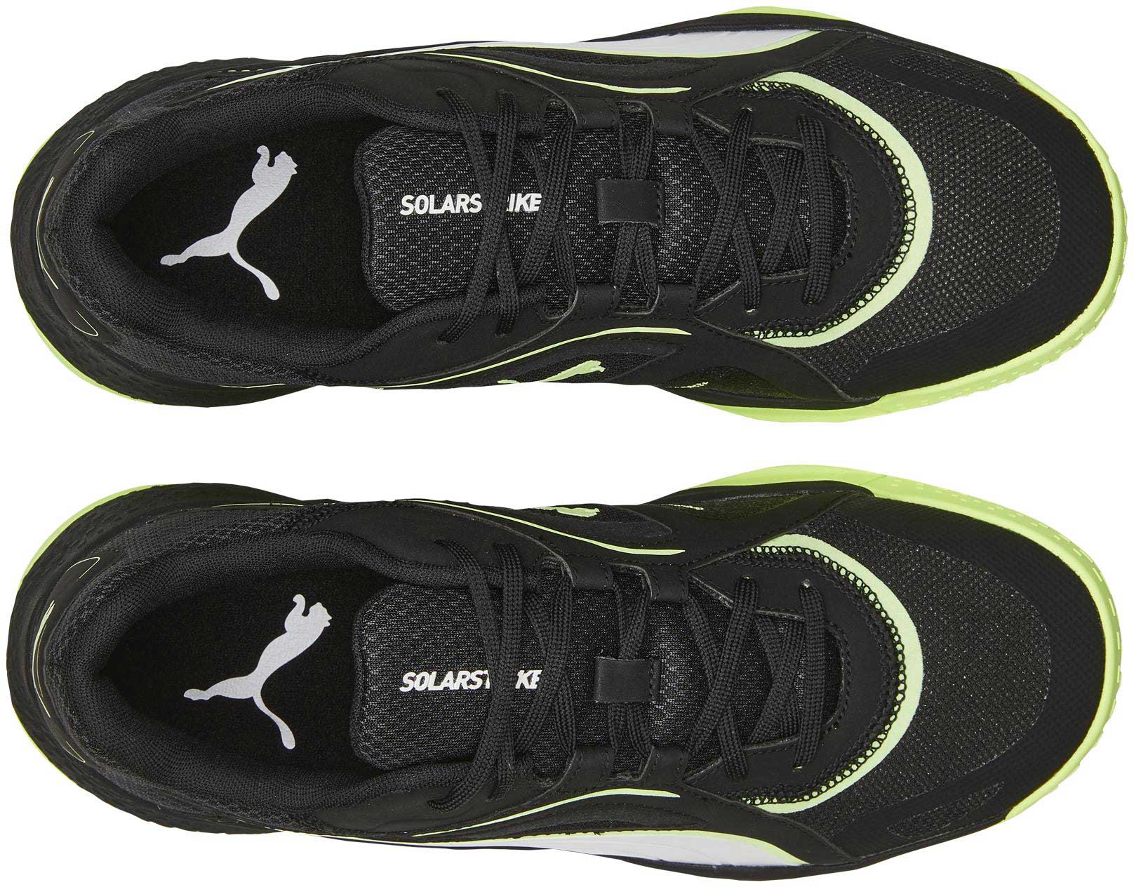 Puma Mens Solarstrike Ii Sneakers In Black/Lime