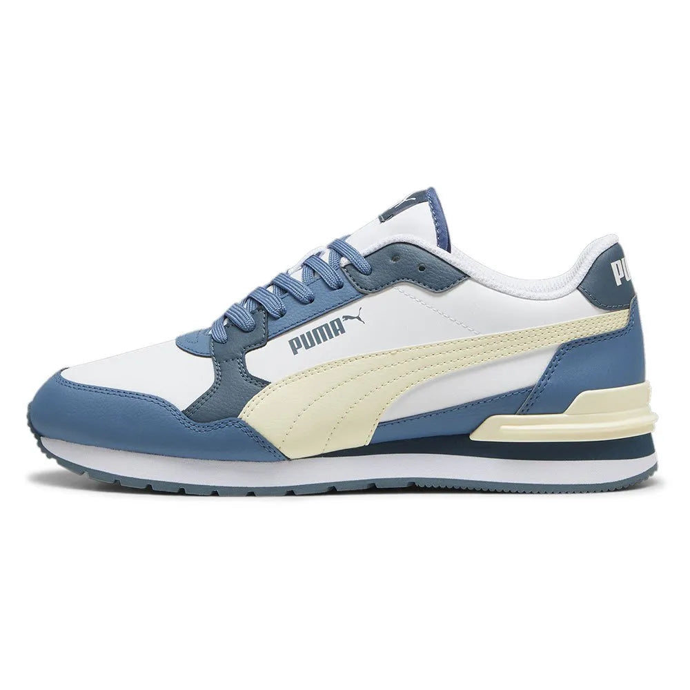 Puma Kids St Runner V4 L Shoes In Blue and Cream