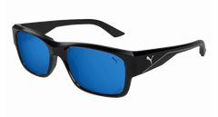Puma Sunglasses Man Black Blue Pu0438S-002
