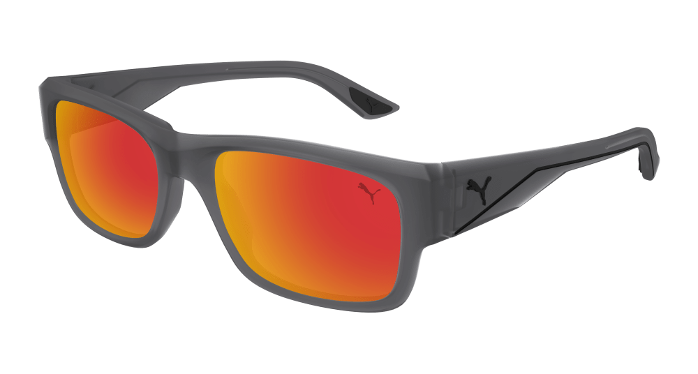 Puma Sunglasses Man Grey Red Pu0438S-004