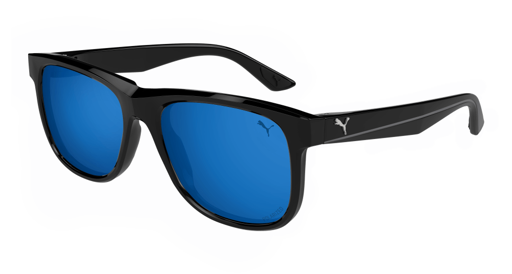 Puma Sunglasses Man Black Blue Pu0442S-002