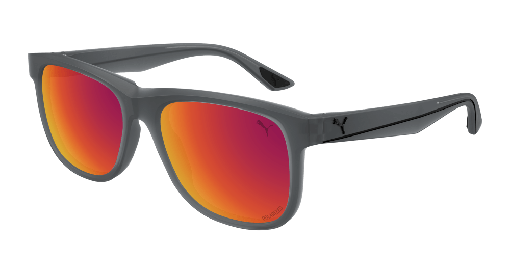 Puma Sunglasses Man Grey Red Pu0442S-005