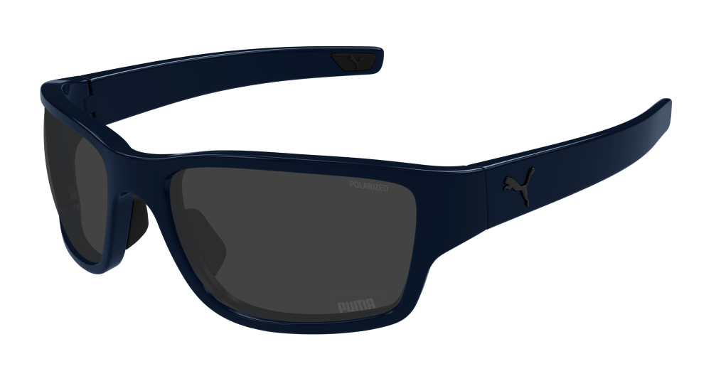 Puma Sunglasses Mens In Blue Grey PU0482S-005