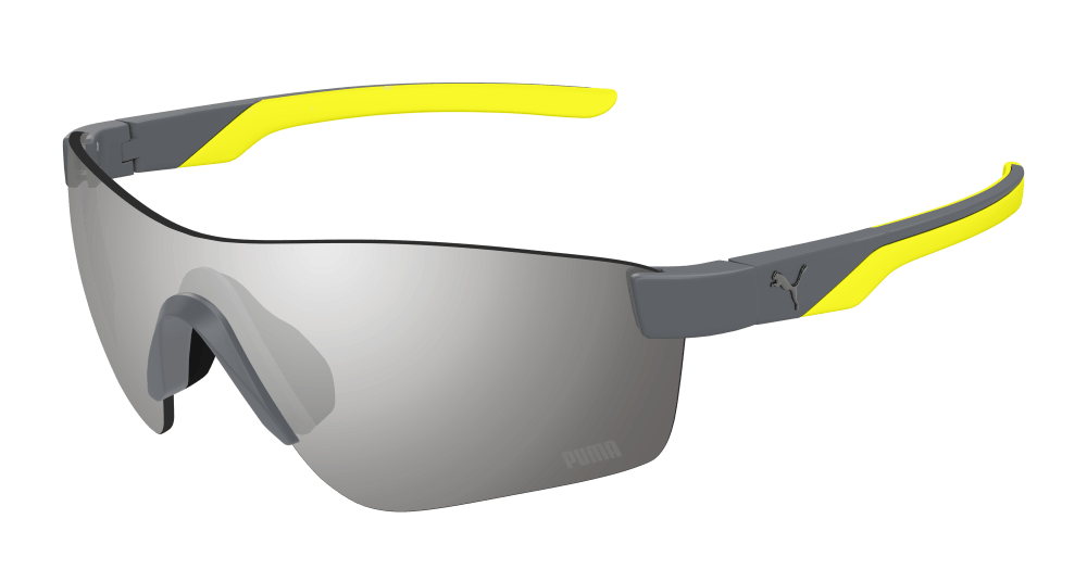 Puma Sunglasses Mens In Grey Silver PU0481S-005