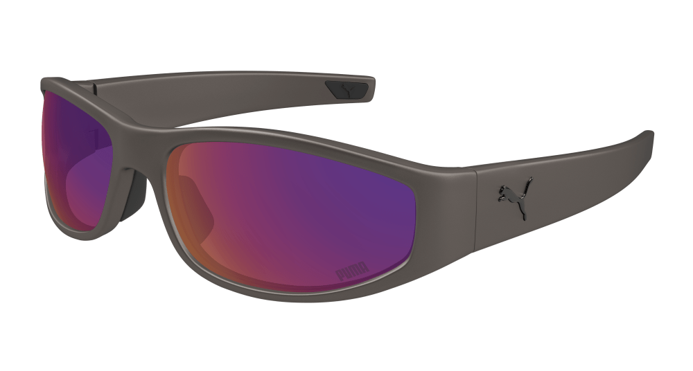 Puma Sunglasses Mens In Silver Violet PU0483S-002