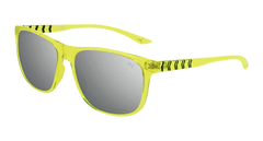 Puma Sunglass Unisex Yellow Silver PU0132S-007