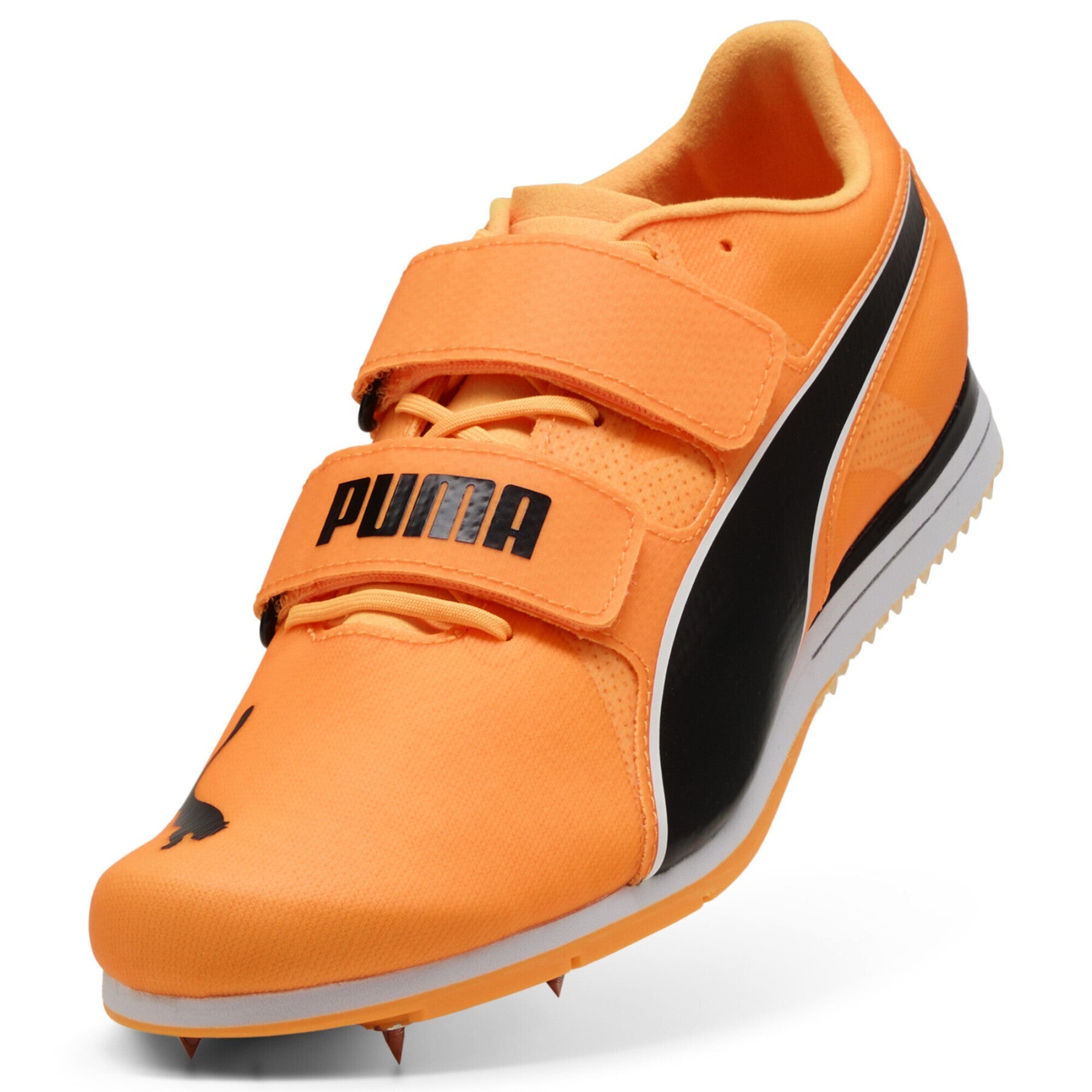 Puma Mens Evospeed Triple Jump/Pv 12 Uw Running Shoes In Sun Stream/Sunset Glow/Black